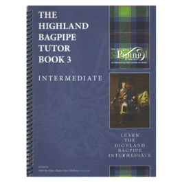 Highland Bagpipe Tutor Book 3