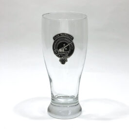 Clan Crested Beer Glass