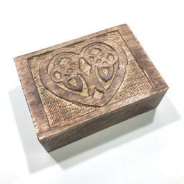 Celtic Heart box - single