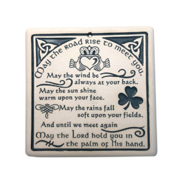 May the Road Rise Ceramic Trivet