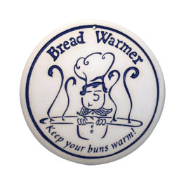 Keep Your Buns Ceramic Bread Warmer