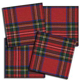 Royal Stewart Tartan Coasters