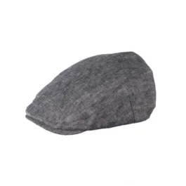 Classic Linen Flat Cap