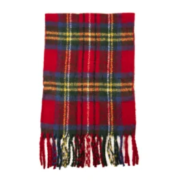 Tartan Mohair Blanket