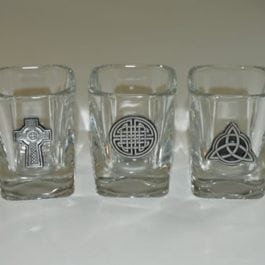 Celtic Knot Shot Glass