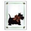 Christmas Scottie Dog Card