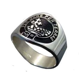 Silver Clan Crest Ring