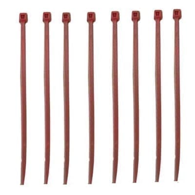 Pipe Cord Fasteners - Red