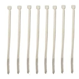 Pipe Cord Fasteners - White