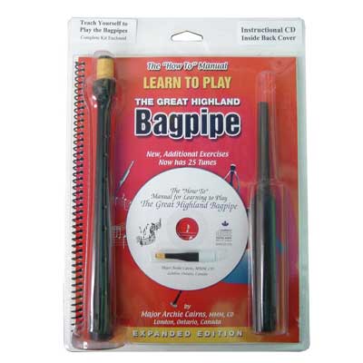 Deluxe "How to" Kit for Bagpipes