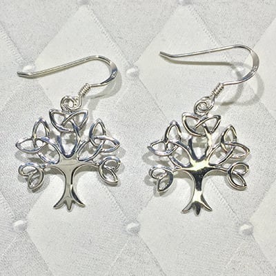 Trinity Tree of Life Earrings