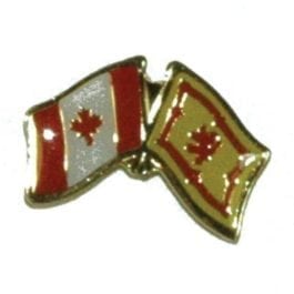 Canada / Rampant Lion Flag Pin