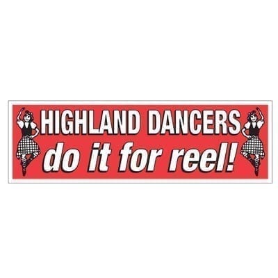 Highland Dancer Do It for Reel