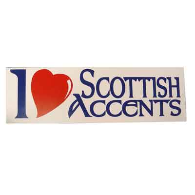 I (heart) Scottish Accents