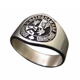 Family Arms Sterling Silver Ring