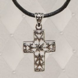 Gaelic Cross Silver Pendant