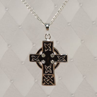 High Cross Silver Pendant - J-61CR013