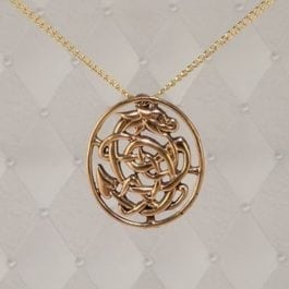 Serpent Knot Pendant