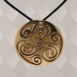 Triskelion-Spiral Pendant
