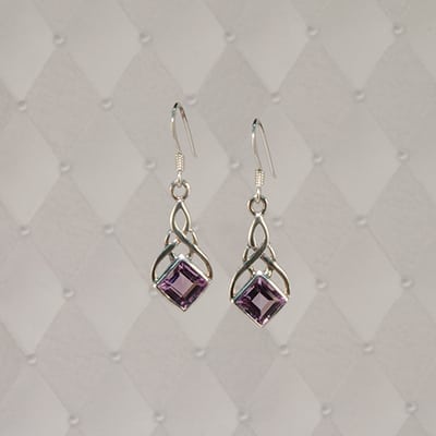 Drop-Stone Earrings - J-SE20756