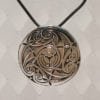 Circle-Knot Silver Pendant - J-SP039