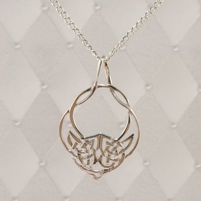 Open Bow-Knot Pendant - J-SP11691