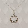 Claddagh with Knot Pendant - J-SP11799