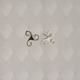 Triskelion Stud Earrings