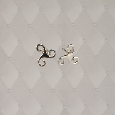 Triskelion Stud Earrings - J-SS10811