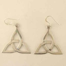 Large Trinity-Knot Earrings