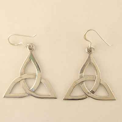 Large Trinity-Knot Earrings - J-SE097