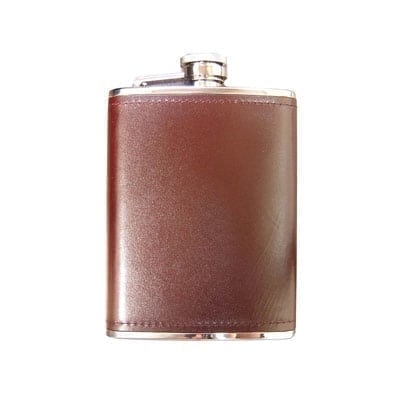 Leather Wrapped Flask