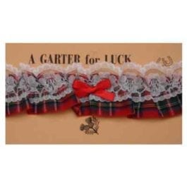 Lucky Tartan Garter