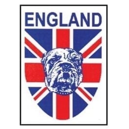 English Flag with Bulldog