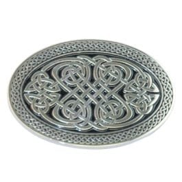 Oval Celtic Knot Buckle