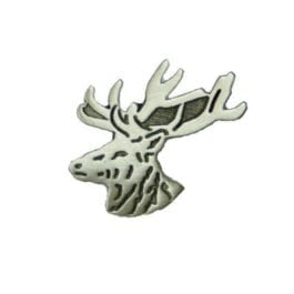 Stag's Head Lapel Pin