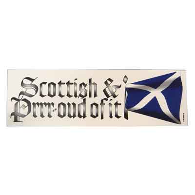 Scottish and Proud Of It