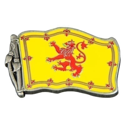 Rampant Lion Flag Buckle - H-10470