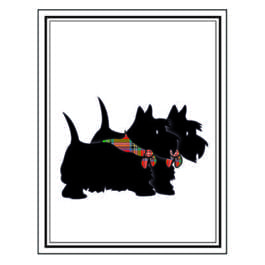 Scottie Dog Note Cards