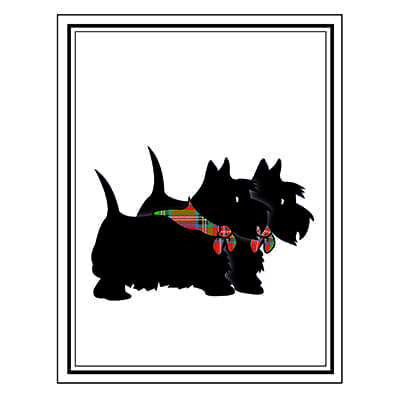 Scottie Dog Note Cards - Updated