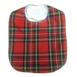 Tartan Tot Bib