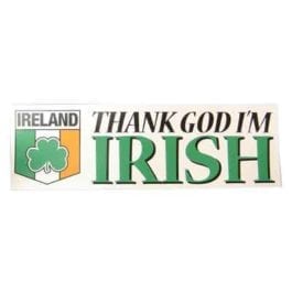 Thank God I'm Irish
