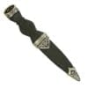 Thistle Sgian Dubh w Stone