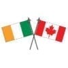 Ireland/Canada Flag Sticker